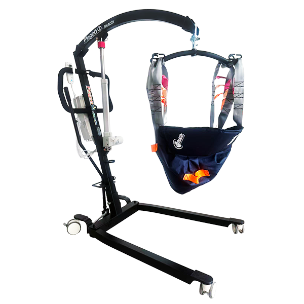  Elevador de Pacientes ReActiv Eléctrico, Capacidad de 180 Kg., Negro