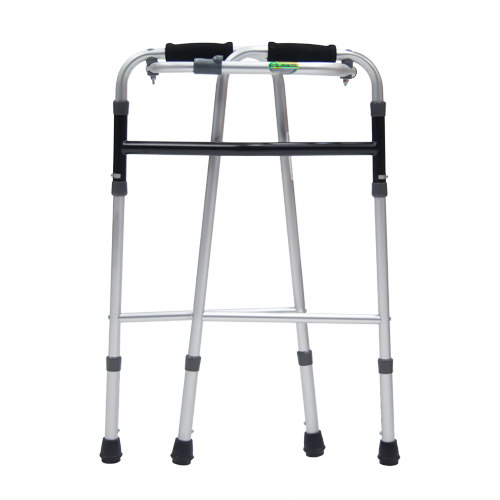 Andadera de Aluminio Económica Plegable - Negra