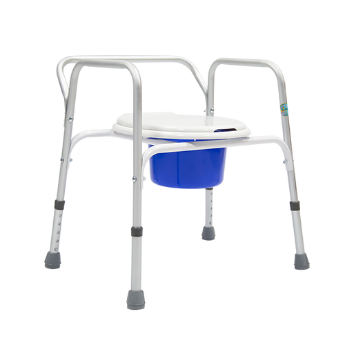 Cómodo Aluminio/Acero Semi-Ligero - Respaldo Removible - Anodizado Natural