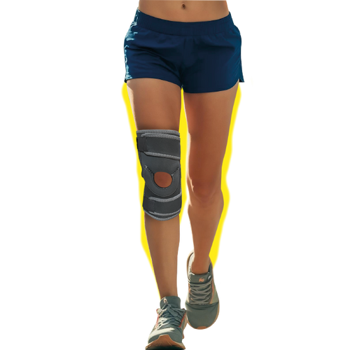  Rodillera Larga de Neopreno con Broche de Contactel , Ch