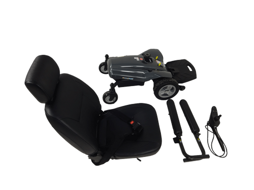 Silla Power Mediana de 20 pulgadas Tracción Delantera de 4 Ruedas - Grafito