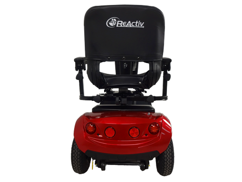 Scooter MD con 4 Ruedas Semi-Neumáticas - Rojo