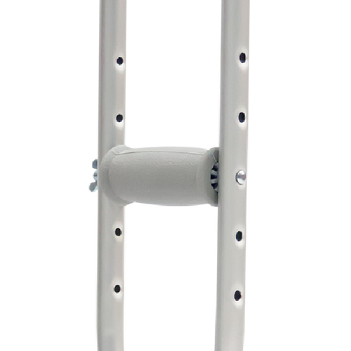 Muletas de Aluminio con Ajuste Telescópico - GD