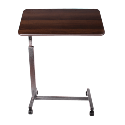 Mesa Puente Base  H con Bandeja Inclinable - Esmaltada Gris Martillado