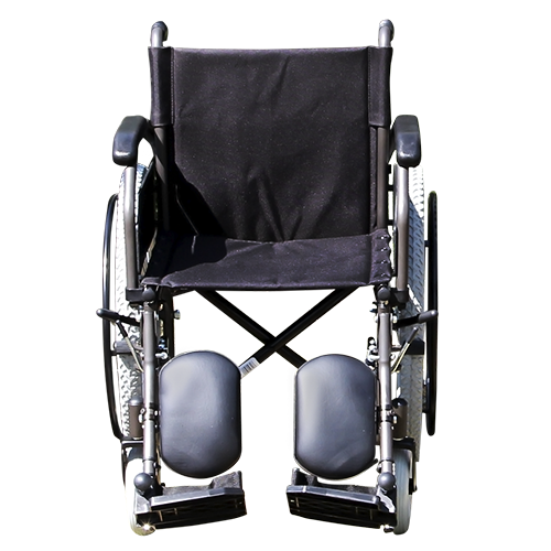 Silla de Ruedas Xtreme con Brazos FlipUp y Elevapiernas Abatibles y Desmontables - 18 pulgadas - Neumática - Lodo