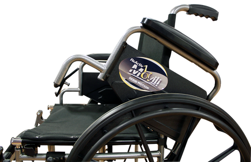 Silla de Ruedas  con Brazos FlipUp - Elevapiernas Abatibles y Desmontables  - Platinum Vein