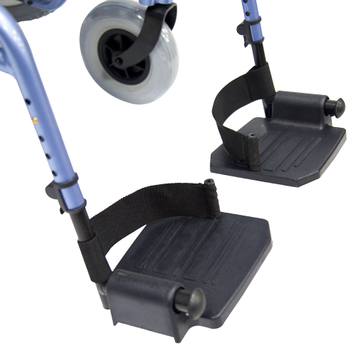 Silla de Ruedas Xtreme Aluminum - 18 pulgadas - Azul Ártico