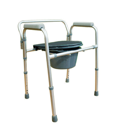 Cómodo de Aluminio con Respaldo Acabado Natural