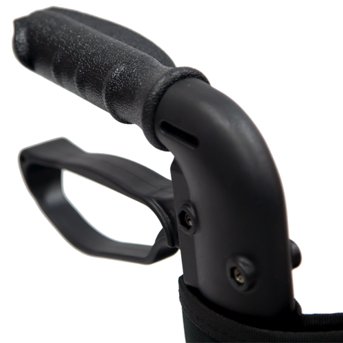  Andadera Rollator Plegoo 2Go F3 de Aluminio Ultra Plegable con Ruedas de 8", Color Gris