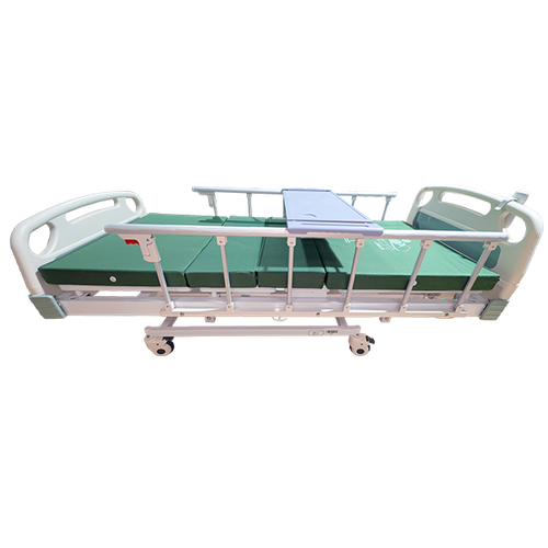 Cama Hospitalaria Eléctrica  Serie 7000, 3 Funciones, Piecera y Cabecera de ABS Desmontables