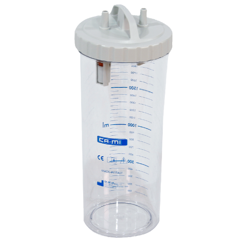 Aspirador de Secreciones Institucional Versión Full 2 con dos Frascos de Policarbonato de 2000 ml