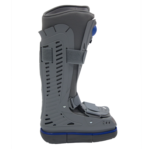 Bota Walker Larga Shoebaum con Sistema de Inflación de Aire - Sistema de Amortiguamiento - Gris