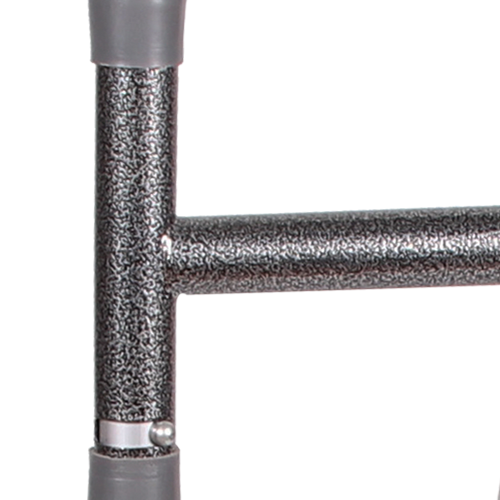 Andadera de Aluminio Recíproca Plegable - Gris