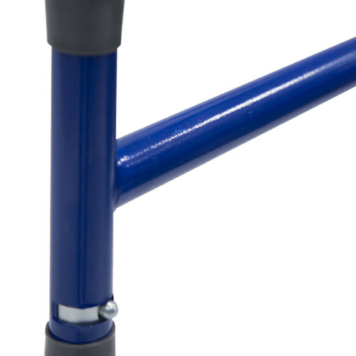 Andadera de Aluminio Económica Plegable - Azul