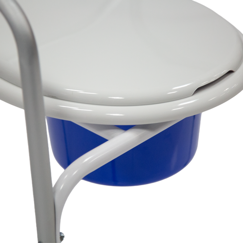 Cómodo Aluminio/Acero Semi-Ligero - Respaldo Removible - Anodizado Natural