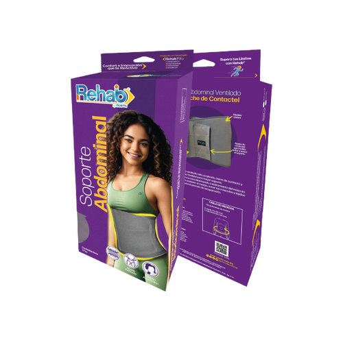  Soporte Abdominal Ventilado con Broche de Contactel , Unitalla