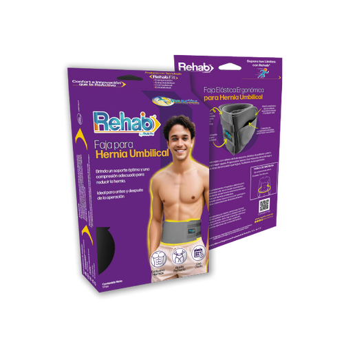  Faja Elástica Ergonómica para Hernia Umbilical , Unitalla