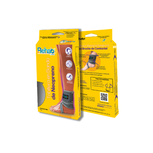  Tobillera en Banda de Neopreno con Broche Contactel , Gd