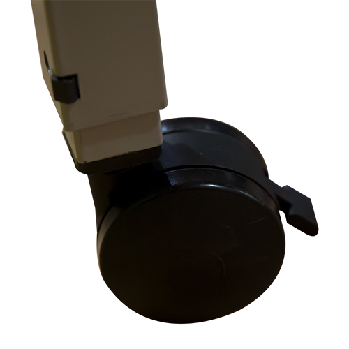 Cama Eléctrica de 3 Posiciones con Panel Rígido y Barandales Desmontables - Gris