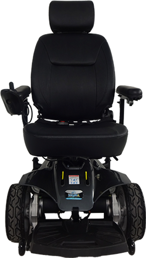 Silla Power Mediana de 20 pulgadas Tracción Delantera de 4 Ruedas - Grafito