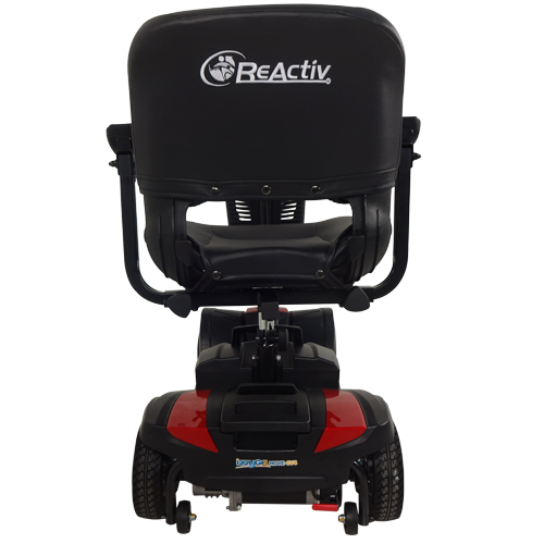 Scooter Compacto 4 Ruedas Desarmable - Rojo