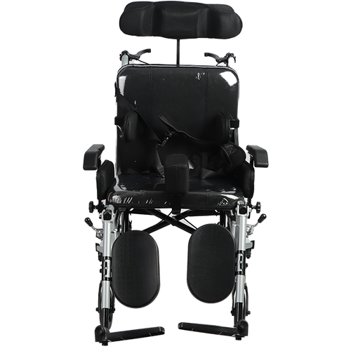 Silla de Ruedas ReHab Hero PCA  de Aluminio - 18 pulgadas - Gris