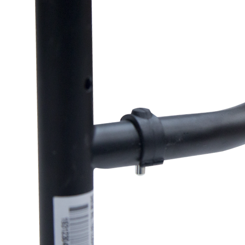 Andadera Doble Función de Aluminio con Soporte Frontal Sencillo - Color Bronce