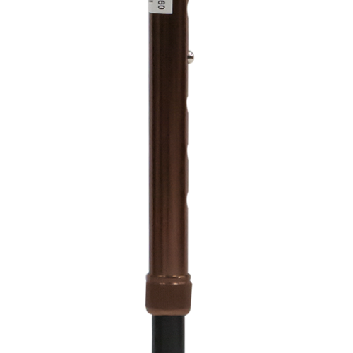 Bastón de Aluminio de 4 Apoyos Base Metálica - Bronce