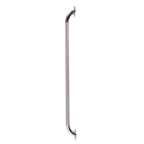 Agarradera Recta 32 pulgadas de Acero para Baño Moleteada - Cromada