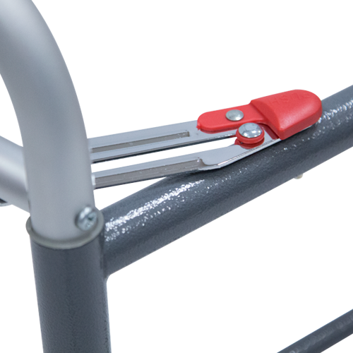 Andadera Premium de Aluminio - Plegable - Gris