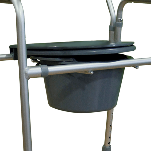 Cómodo de Aluminio con Respaldo Acabado Natural