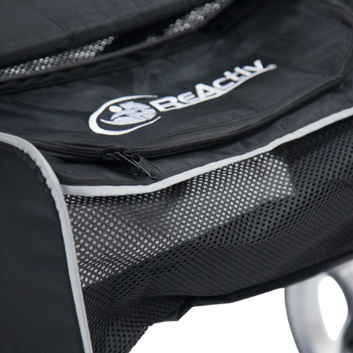 Andadera Rollator de Aluminio Plegable con Ruedas - Negro Perla