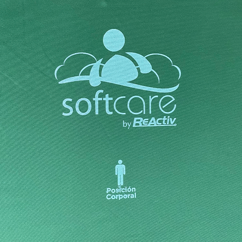 Colchón  de 4 Secciones de Espuma de Poliuretano de Alta Densidad de 25-30kg/m3 con Grosor de 8 cm, Verde