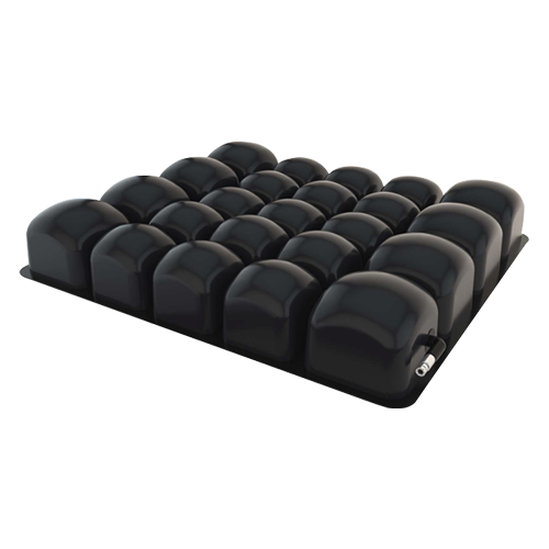 Cojín Roho Mosaic 16x16 - PolyVinyl Negro - Incluye Funda