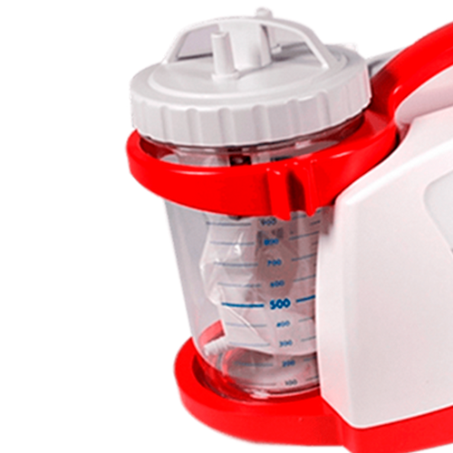 Aspirador de Secreciones New Askir 230 con Batería de 12V con Frasco de Policarbonato de 1000 ml