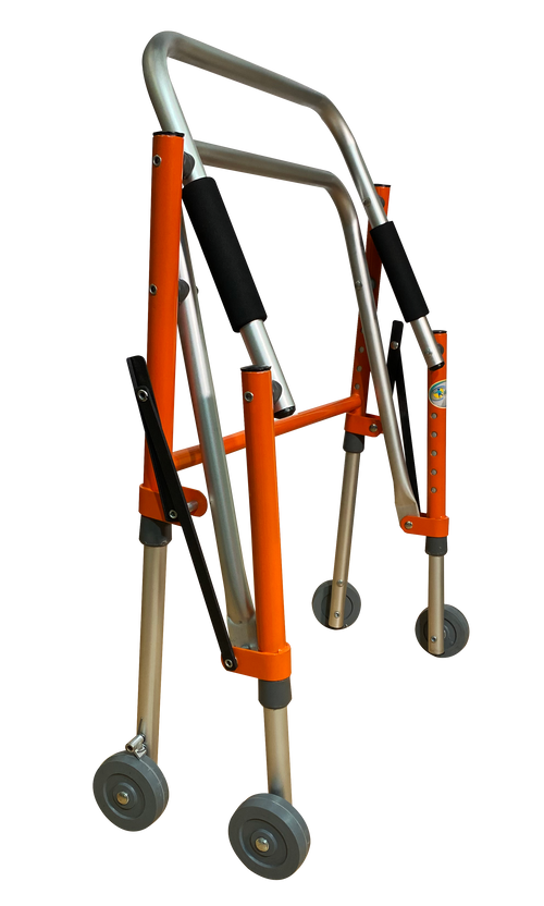  Andadera Híbrida Aluminio/Acero Juanito Junior, Naranja 