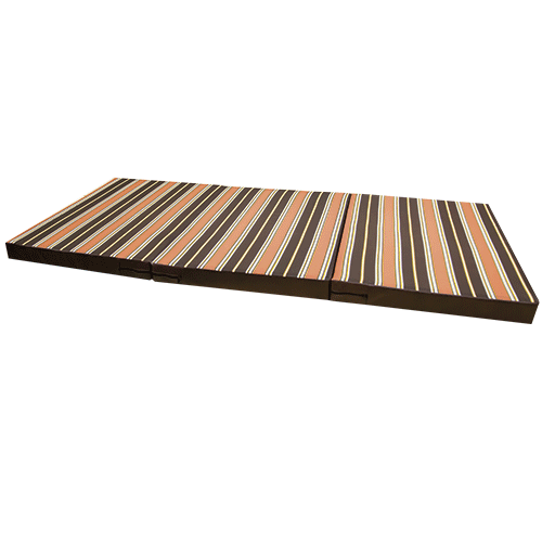 Colchón Seccionado Impermeable de 192 x 83 x 8 cm - Densidad 14 Vinil Café