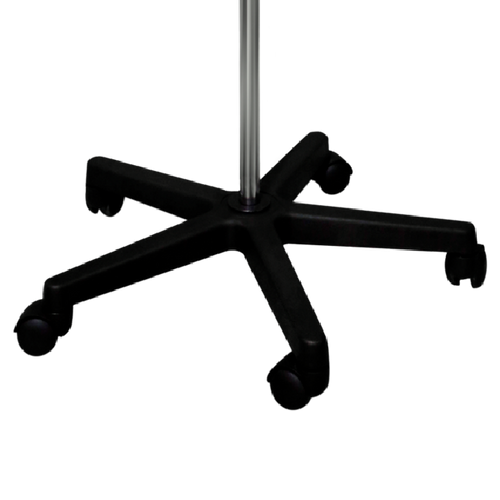 Portasueros Base Nylon de 5 Apoyos - Cromado