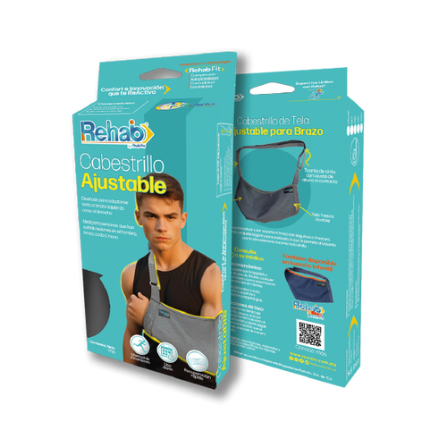  Cabestrillo de Tela Ajustable para Brazo ReHab, Xgd