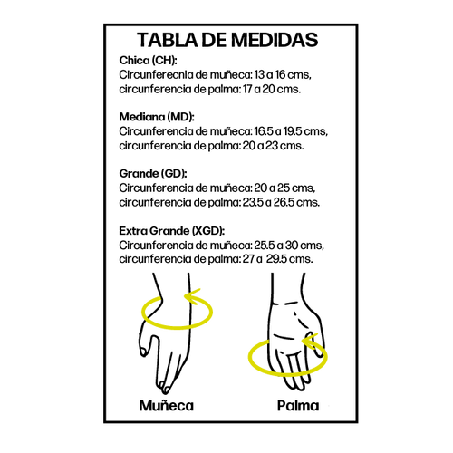  Muñequera Estabilizadora con Férula de Aluminio Ambidiestra , Ch