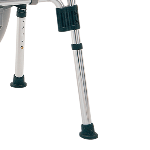 Cómodo para Ducha 4 en 1 Plegable con Respaldo - Rojo