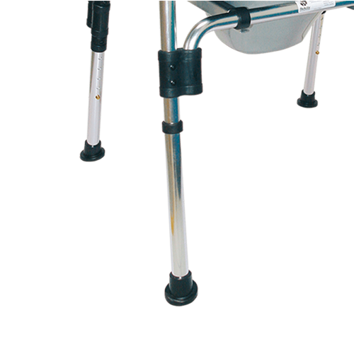 Cómodo de Aluminio para Ducha 4 en 1 Plegable con Respaldo - Azul