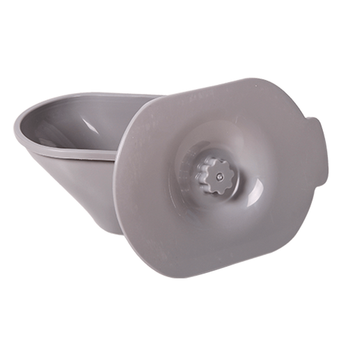 Silla Cómodo Ducha de Aluminio de Lujo con Ruedas - Desarmable - Gris