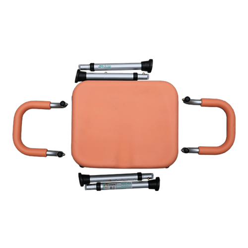 Banco para Ducha de Aluminio sin Respaldo y Descansabrazos Desmontable - Durazno