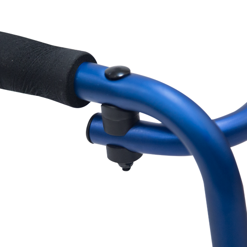 Andadera Plegable de Aluminio - Azul