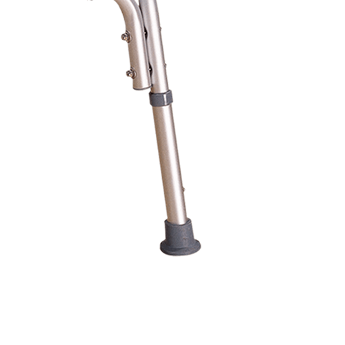 Silla Cómodo Ducha de Aluminio sin Ruedas - Acojinado Tipo Herradura - Gris