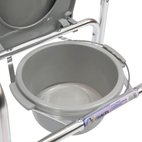 Cómodo de Aluminio con Respaldo - Natural