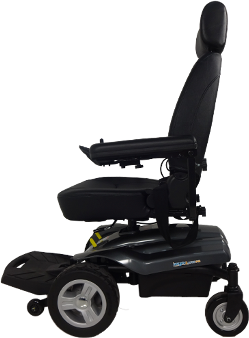 Silla Power Mediana de 20 pulgadas Tracción Delantera de 4 Ruedas - Grafito