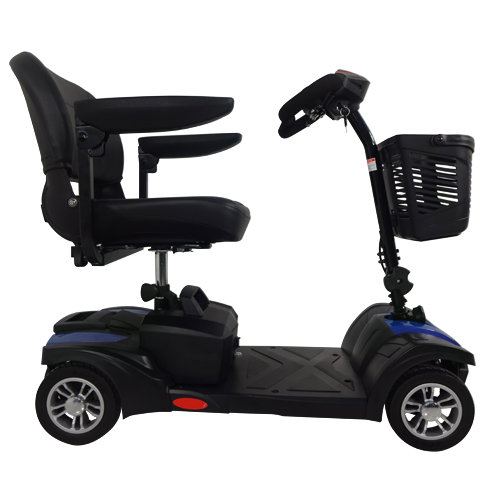 Scooter Compacto 4 Ruedas Desarmable - Azul