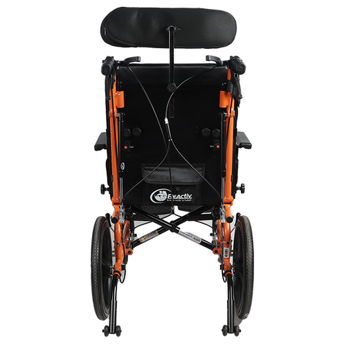 Silla de Ruedas ReHab Hero PCI  de Aluminio - 16 pulgadas - Naranja